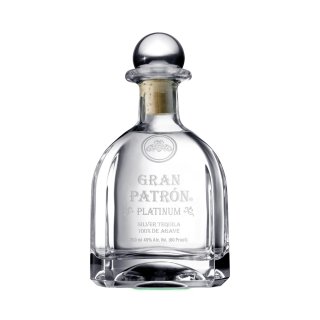 GRAN PATRON PLATINUM SILVER TEQUILA