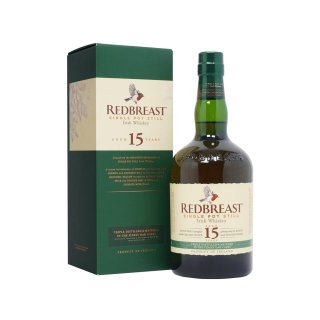 REDBREAST 15 YO SINGLE POT STILL