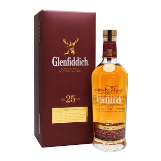 GLENFIDDICH 25 Year Old RARE OAK