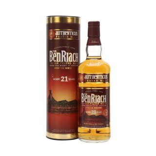 BENRIACH 21 Year Old AUTHENTICUS