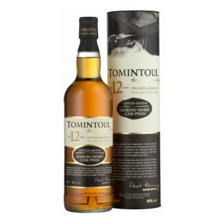 TOMINTOUL OLOROSO SHERRY  12 YO