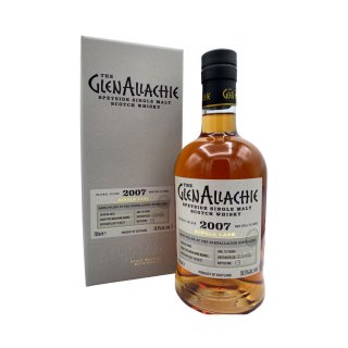 GLENALLACHIE 2007 PX SINGLE CASK #2863 - BOTTLED FOR G.W.A.