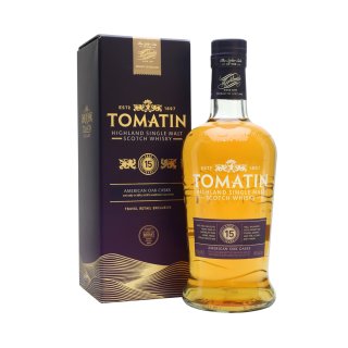 TOMATIN 15 Year Old AMERICAN OAK CASK