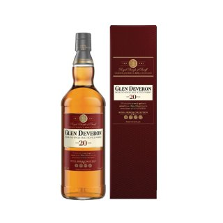 GLEN DEVERON 20 Year Old ROYAL BURGH COLLECTION 1L