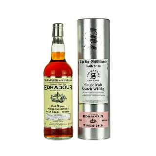 EDRADOUR 10 Year Old Signatory Vintage The Un-Chillfiltered 2010