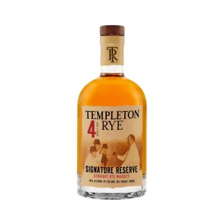 TEMPLETON RYE 4 Year Old Signature Reserve 