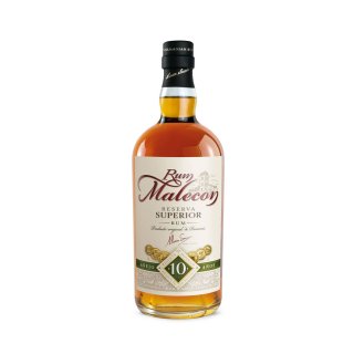 MALECON RUM Añejo 10 Year Old Reserva Superior