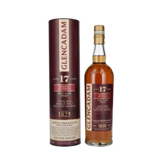 GLENCADAM 17 Year Old Reserva de Porto Port Cask Finish