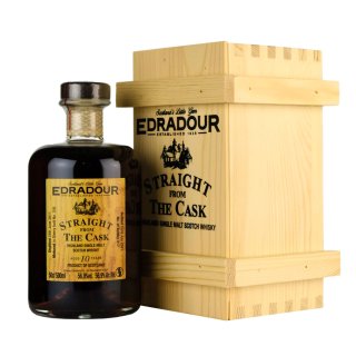 EDRADOUR Straight From The Cask 10 Year Old Sherry Butt 2011 500ml 