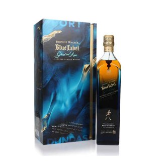 JOHNNIE WALKER BLUE LABEL GHOST & RARE PORT DUNDAS