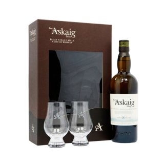 PORT ASKAIG 8y.o. & GLASS SET