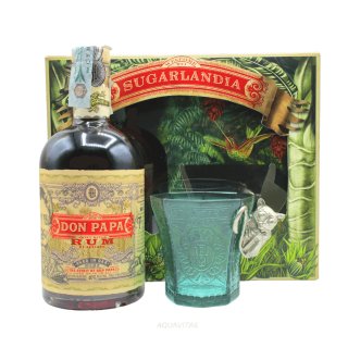 DON PAPA RUM 7 YEAR OLD  GREEN GLASS