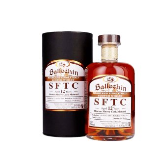 EDRADOUR Ballechin 12 y.o. Oloroso Sherry Cask 2009 58% 500ml