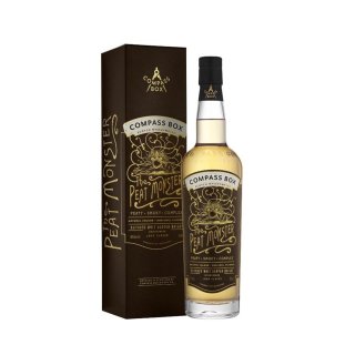 COMPASS BOX THE PEAT MONSTER COFFRET 2 VERRES