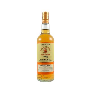 Signatory Vintage BEN NEVIS 8 Years Old Highland Single Malt Scotch Whisky 2014