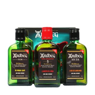 ARDBEG Monsters Of Smoke 3 pack of 200ml