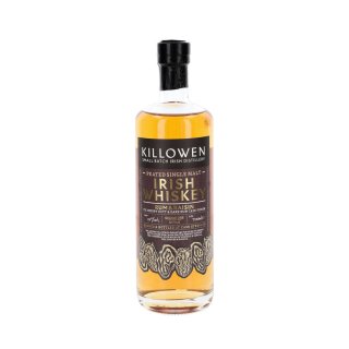 KILLOWEN PEATED SINGLE MALT IRISH WHISKEY SIGNATURE STYLE RUM&RAISIN
