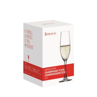 GLASS SPIEGELAU WINELOVERS SPARKLING WINES/CHAMPAGNE (4 GLASSES SET)