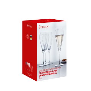 GLASSES SPIEGELAU WILLSBERGER ANNIVERSARY CHAMPAGNE (4 GLASSES SET)