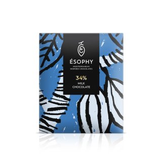 ΣΟΚΟΛΑΤΑ ESOPHY MILK CHOCOLATE (34%) 50gr