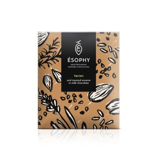 ΣΟΚΟΛΑΤΑ ESOPHY TOASTED SESAME (milk)