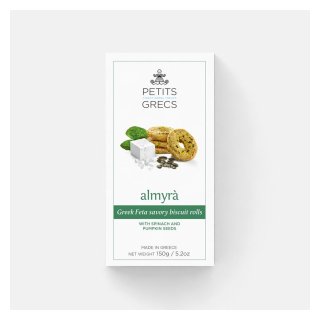 PETITS GRECS "ALMYRA" SPINACH & PUMPKIN SEEDS