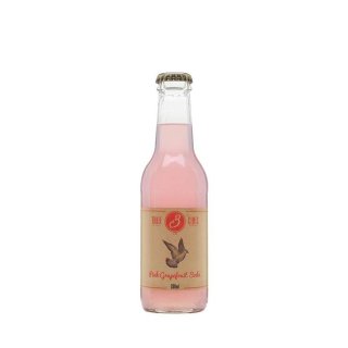 THREE CENTS PINK GRAPEFRUIT SODA